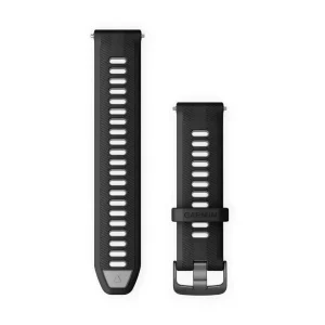 Neue Kollektion Garmin Silikon Wechselarmband - FR965 Schwarz/Grau