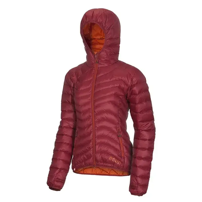 Sale Ocún Down Jacket Women Tsunami garnet/rooibos