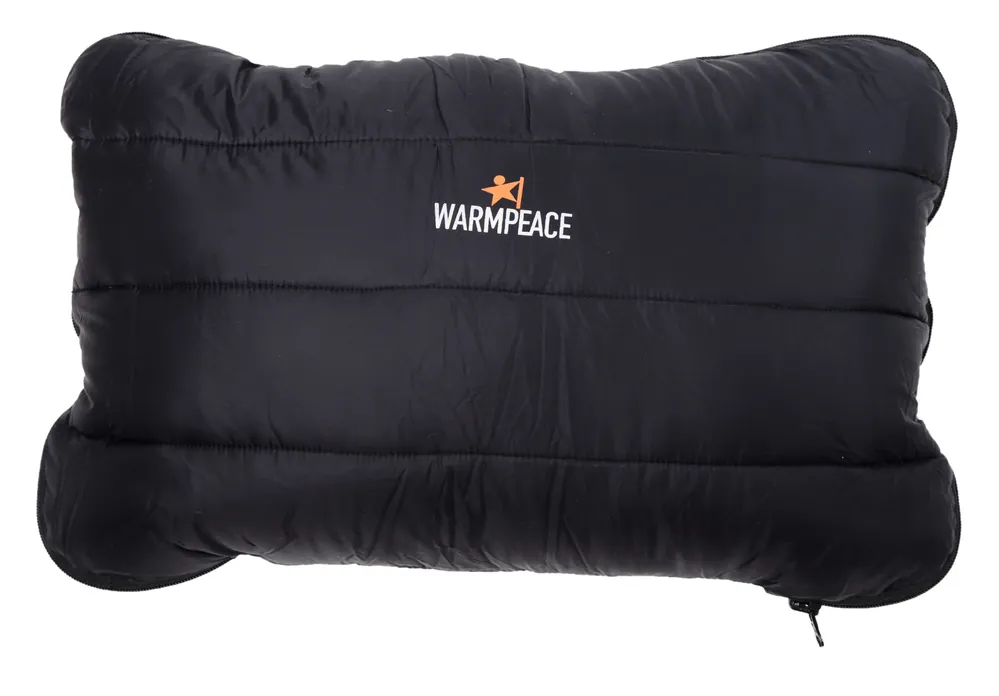 Billig Warmpeace Down Pillow Zippered black