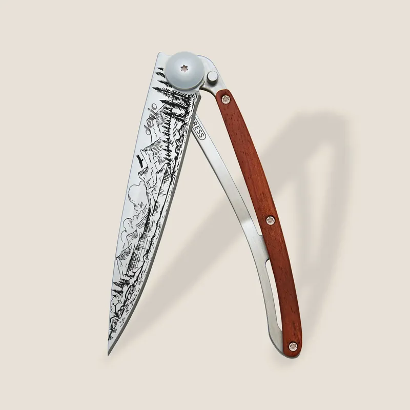 deejo 37g Messer - Korallenholz Finale Aktion