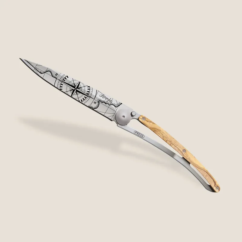 deejo 37g Messer - Olivenholz Preisreduziert