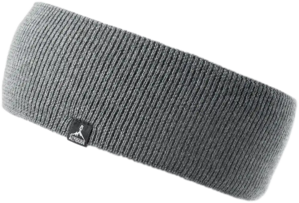 Geprüft Altidude Merino Headband - Grey