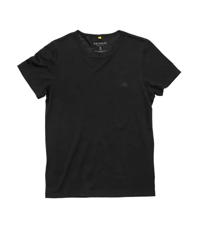 Devold Active Tee Woman Black Kracherpreis