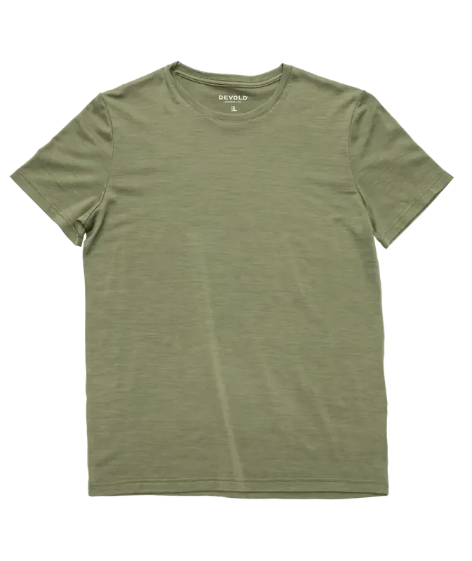 Neu Im Sortiment Devold Classic Tee Lichen
