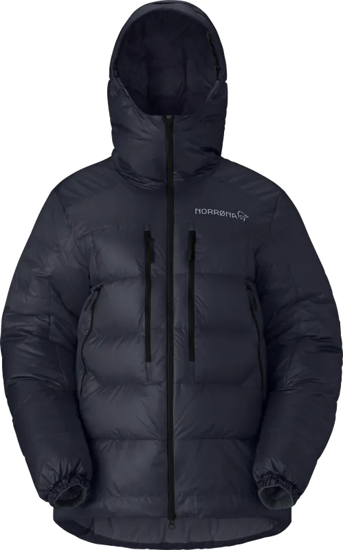 Heißes Angebot Norrøna Trollveggen Down800 Hoody W Caviar Black
