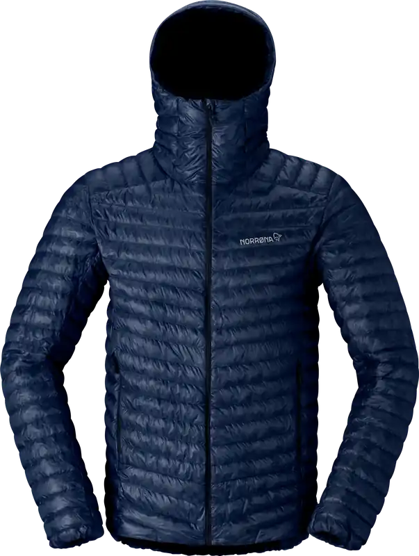 Norrøna Trollveggen SL Down800 Hooded Jacket - Indigo night Schneller Versand