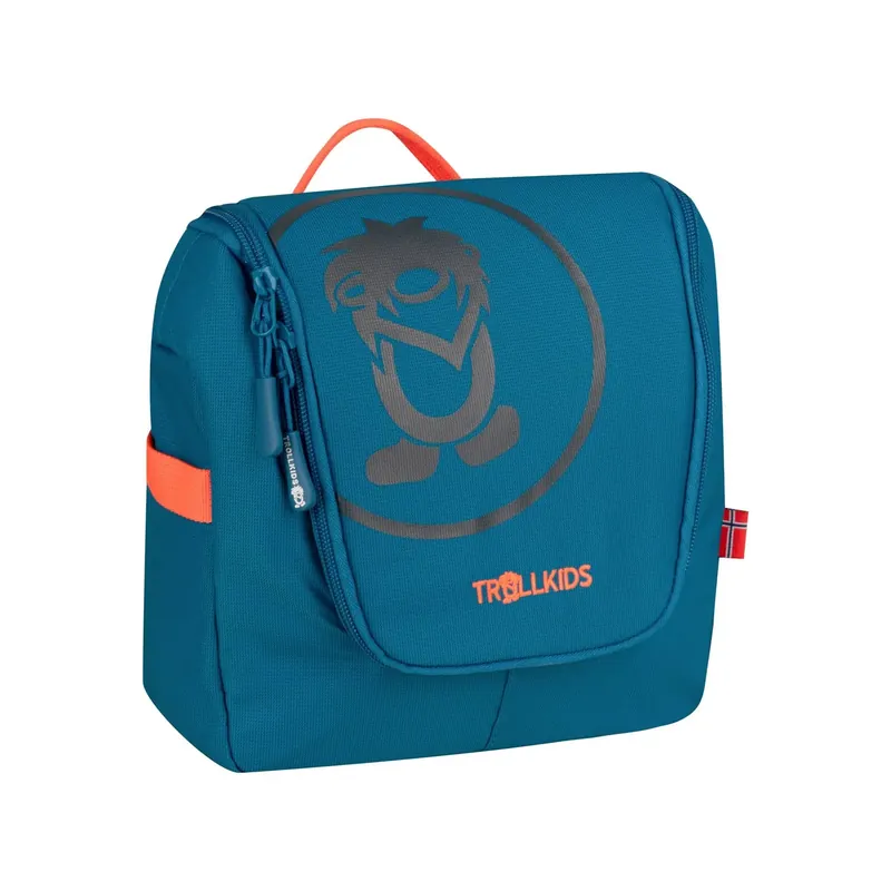 Letzte Chance Trollkids Kids Washbag Blue/Navy/Orange 5L