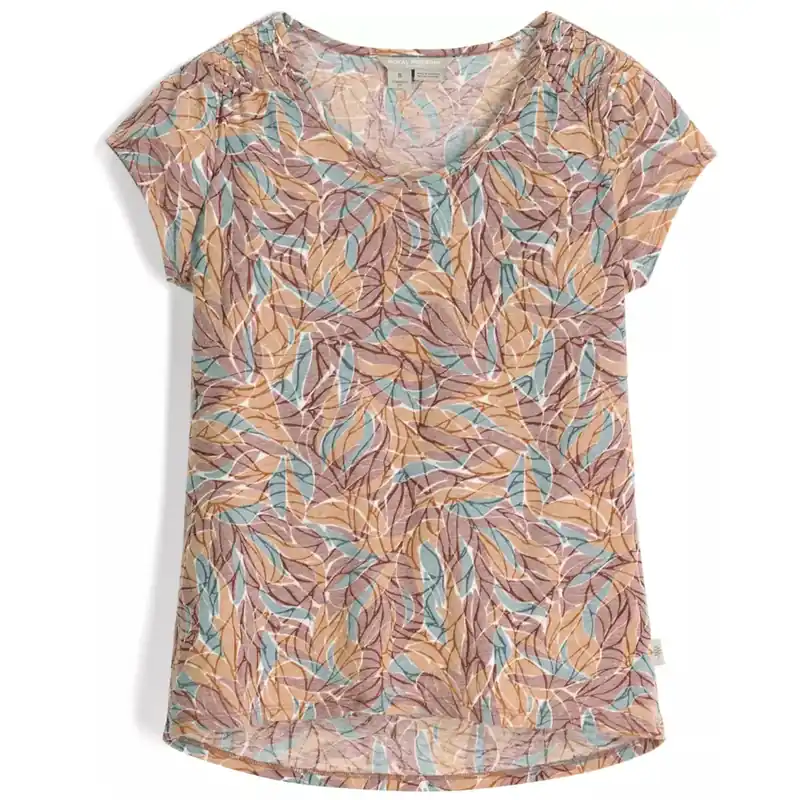 Aktuell Royal Robbins Featherweight Tee Women Wild Rhubarb