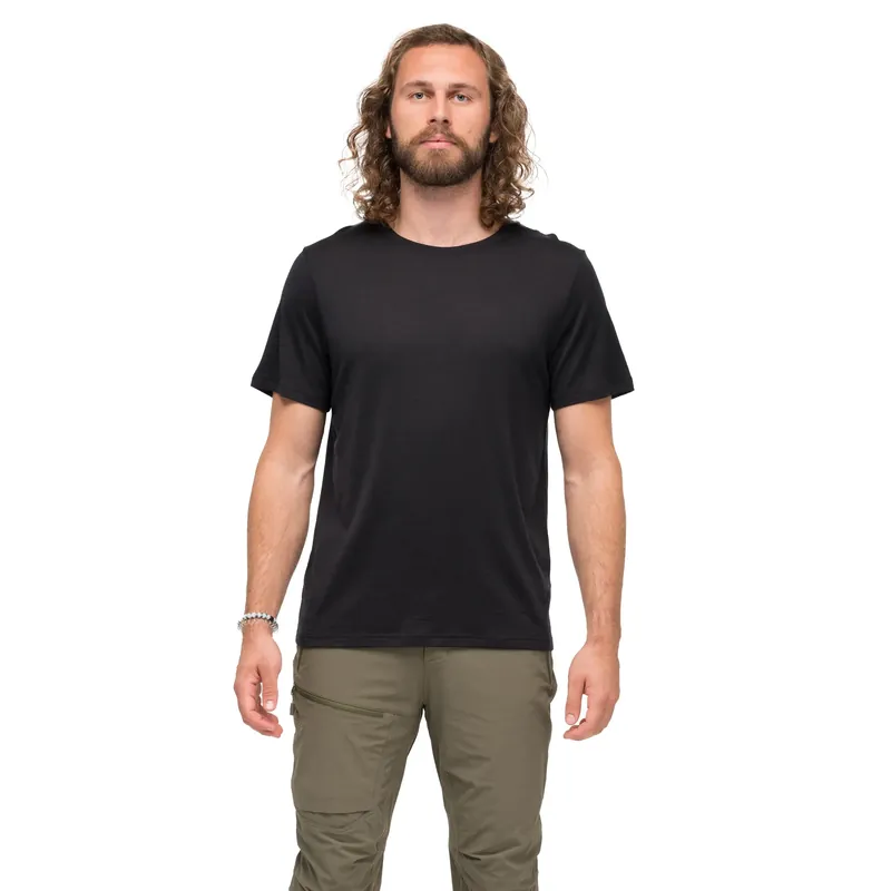 Bergans Whenever Merino Tee Black Schneller Versand