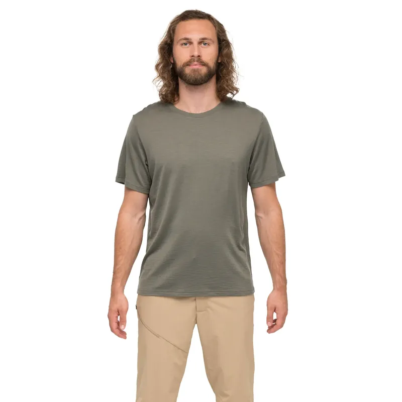 Versand Am Gleichen Tag Bergans Whenever Merino Tee Green Mud