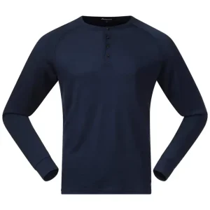 Bergans Lysebu Wool Henley Navy Blue Preiswert