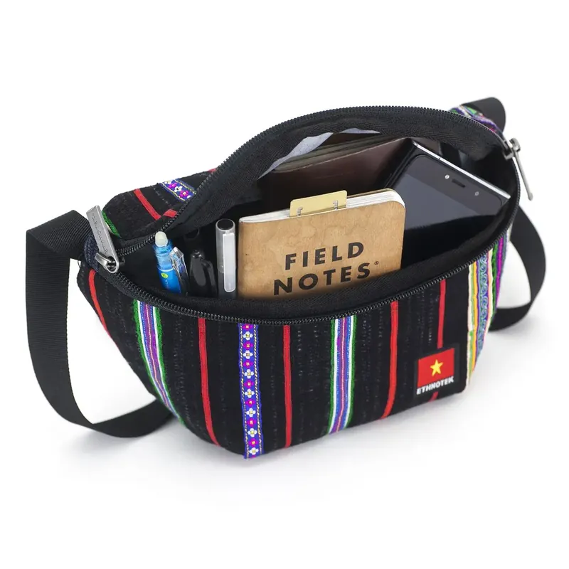 Billig Ethnotek Bagus Bum Bag Vietnam 6