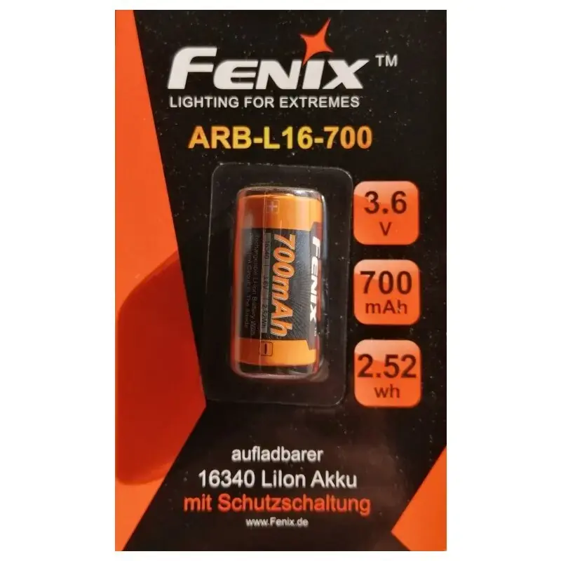 Fenix Fenix Akku 16340 700mAh (ARB L16 700) Billig