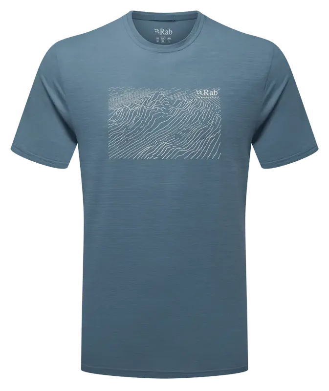 Preisreduziert Rab Syncrino Ridge Tee Orion Blue