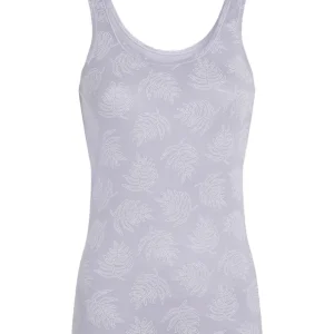 Nur Für Kurze Zeit Icebreaker 150 Siren Tank Fresh Ferns AOP W Grey