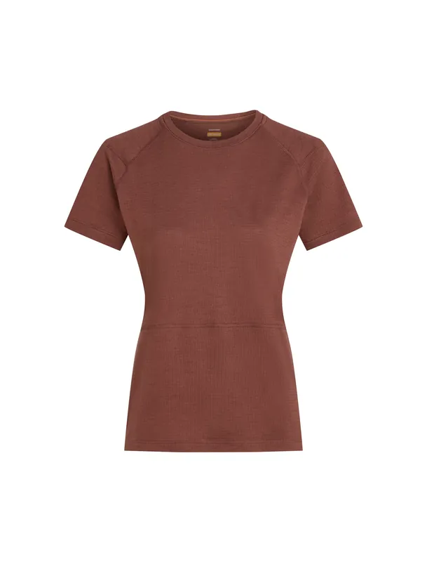 Aktuell Icebreaker 200 Waffle Elevation SS Tee W Carob
