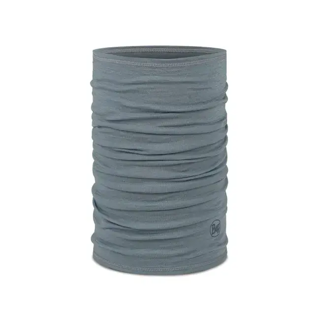 Letzte Chance Buff Merino Lightweight Solid Flint