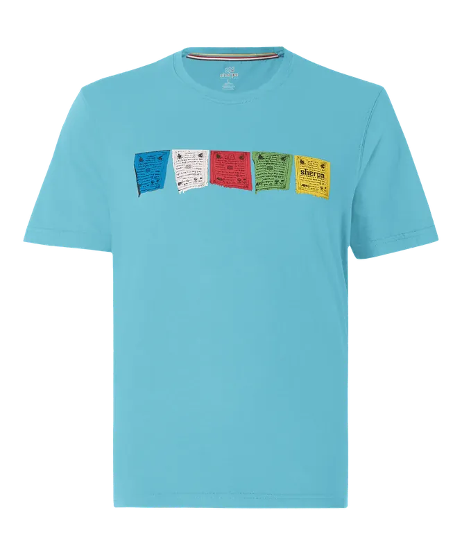 Sherpa Adventure Gear Tarcho Tee Rathee Blue Geprüft