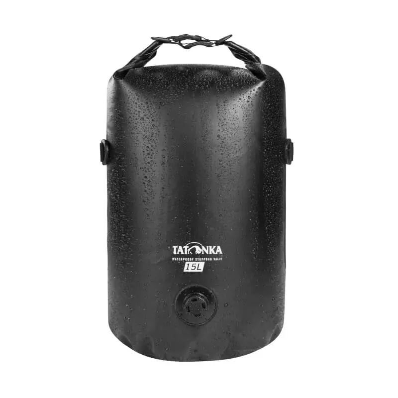 Tatonka Packsack Stuffbag Valve 15L Black Versand Am Gleichen Tag