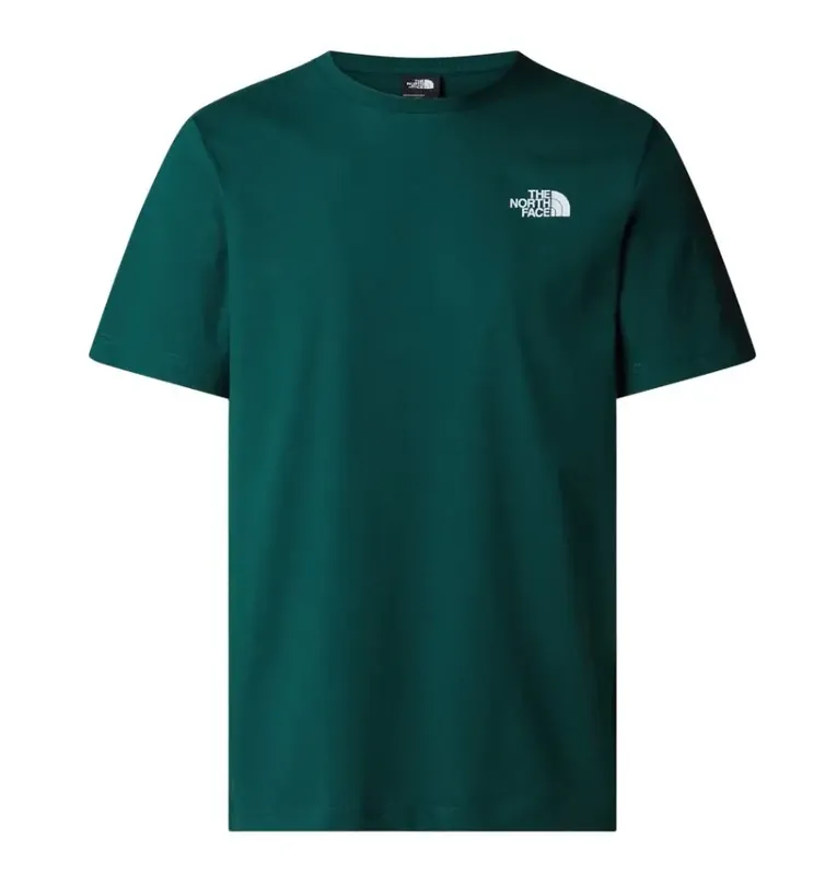 Neuheit The North Face Red Box T-Shirt - Nori Blue