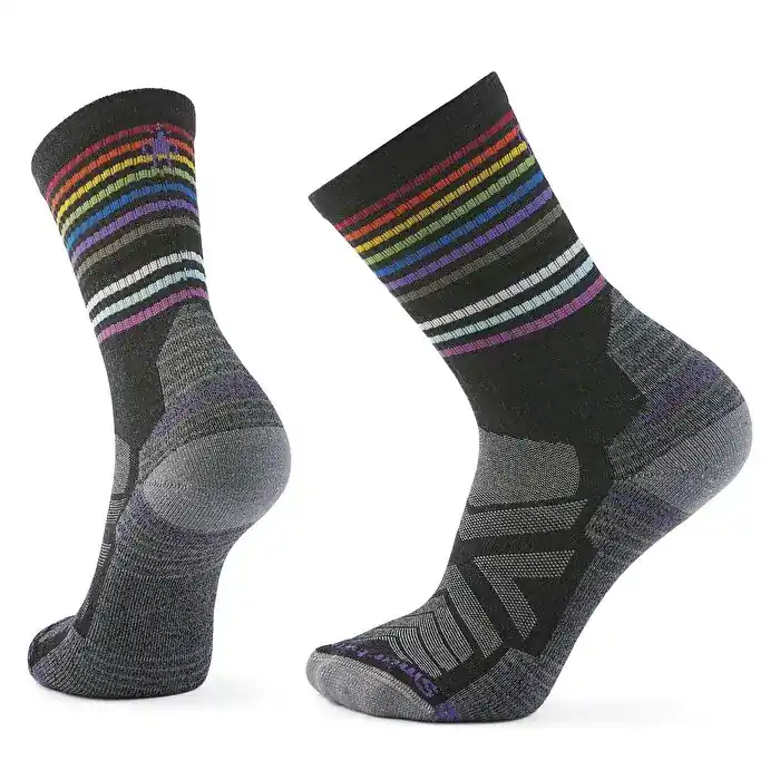 Smartwool Hike Light Cushion Pride Crew - Charcoal Heißes Angebot