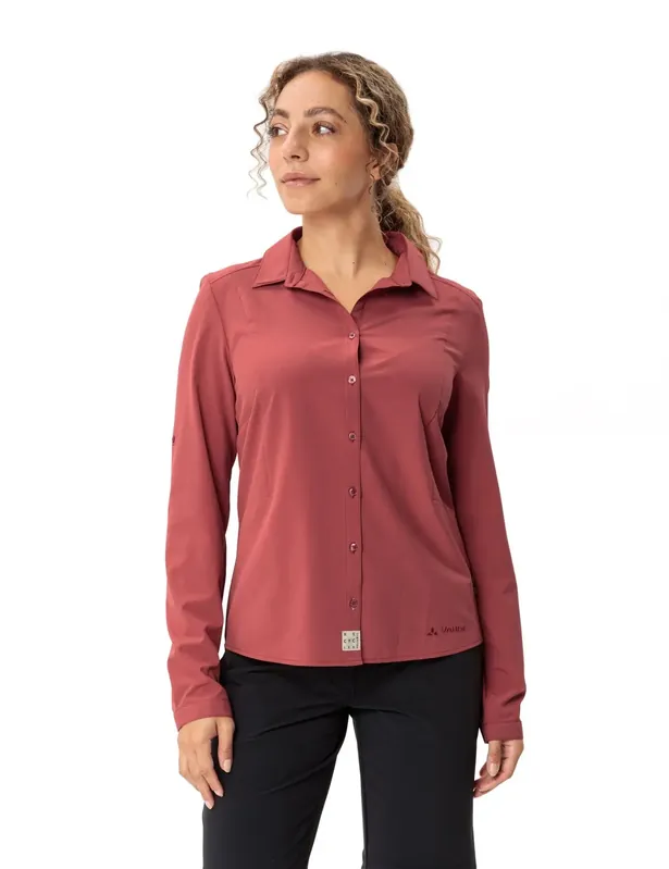 Angebot Vaude Rosemoor LS Shirt W - Brick