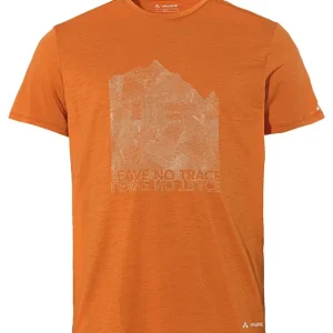 Neu Im Sortiment Vaude Tekoa Wool T-Shirt - Kumquat