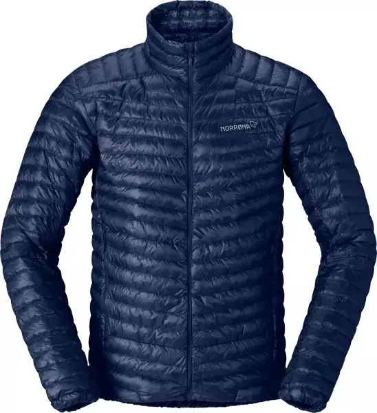Neu Im Sortiment Norrøna Trollveggen Superlight Down800 JKT Indigo Blue