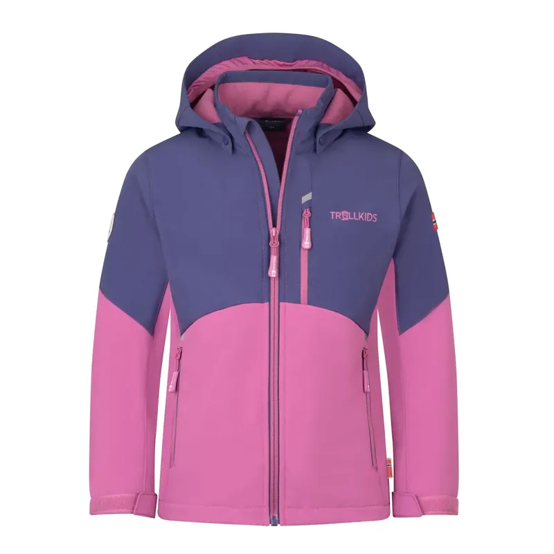 Trollkids Girls Balestrand Jacket - Violet Blue Sonderaktion