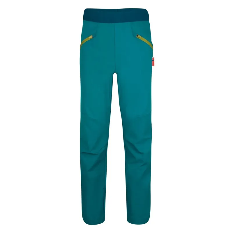 Trollkids Kids Tronfjell Pant - Lagoon Green/Blue Nur Heute