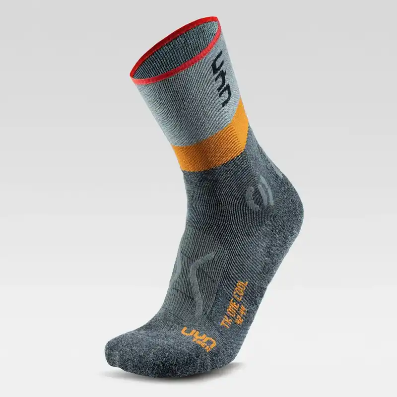 UYN Herren Trekking One Cool Socken - Anthracite/Grey Neue Ware
