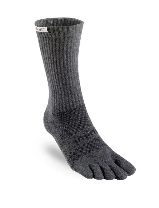injinji Trail Midweight Crew Men - Granite Sofort Bestellen