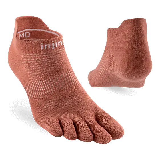 Kracherpreis injinji Run Lightweight NoShow Rust