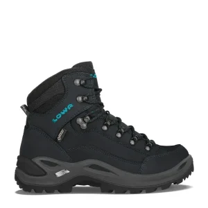 Lowa Renegade Evo GTX Mid Women Asphalt/Türkis (schmal) Meistverkauft