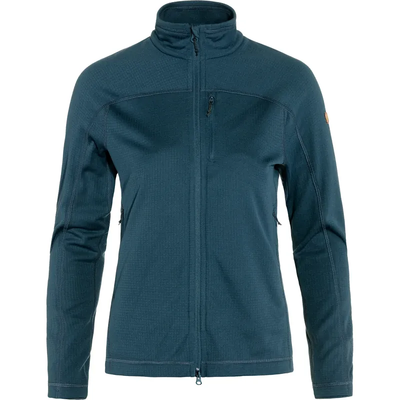 Sonderaktion Fjällräven Abisko Lite Fleece Jkt W Indigo Blue