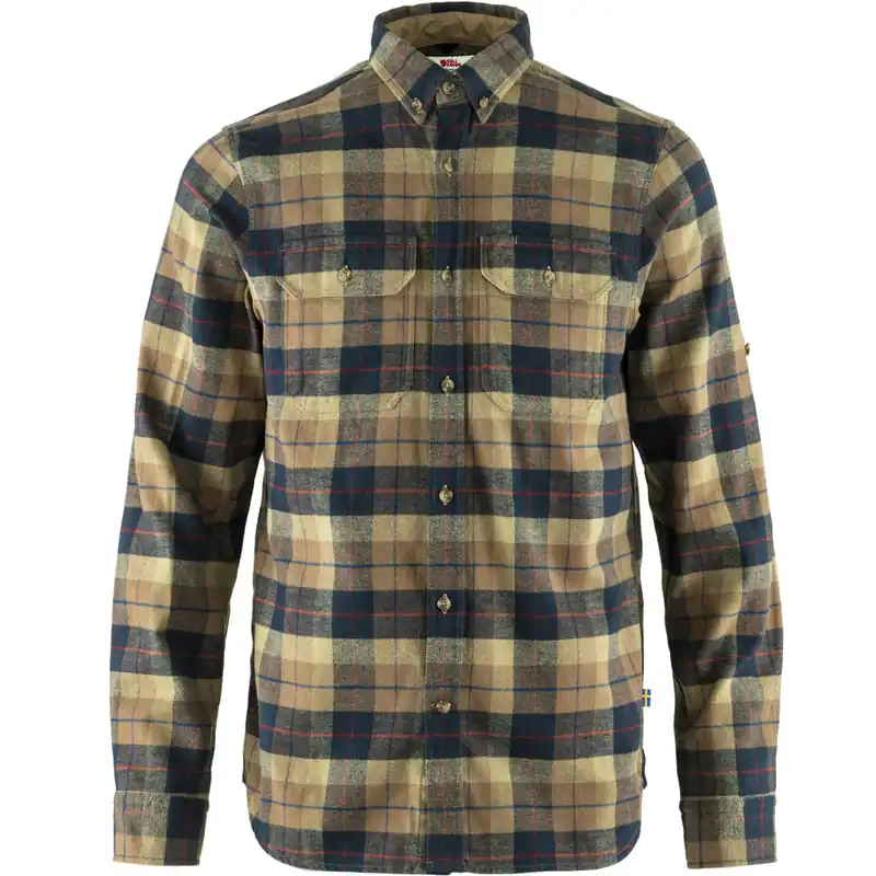 Fjällräven Singi Heavy Flannel Shirt Dark Sand Must-Have