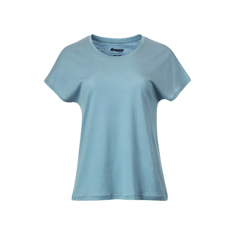 Bergans Whenever Merino Tee W Magnesium Grey Schnäppchen