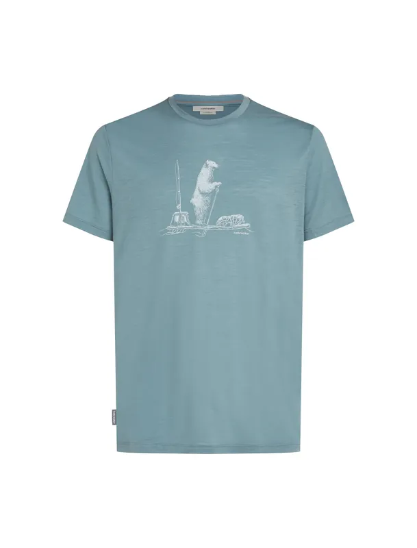 Icebreaker 150 Tech Lite SS Tee PolarPaddle Blue Saisonangebot
