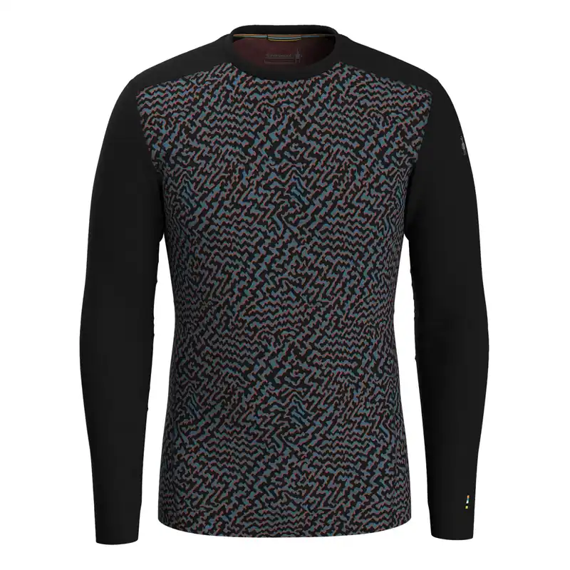 Wochenendangebot Smartwool Classic Thermal Crew - Black Retro Line