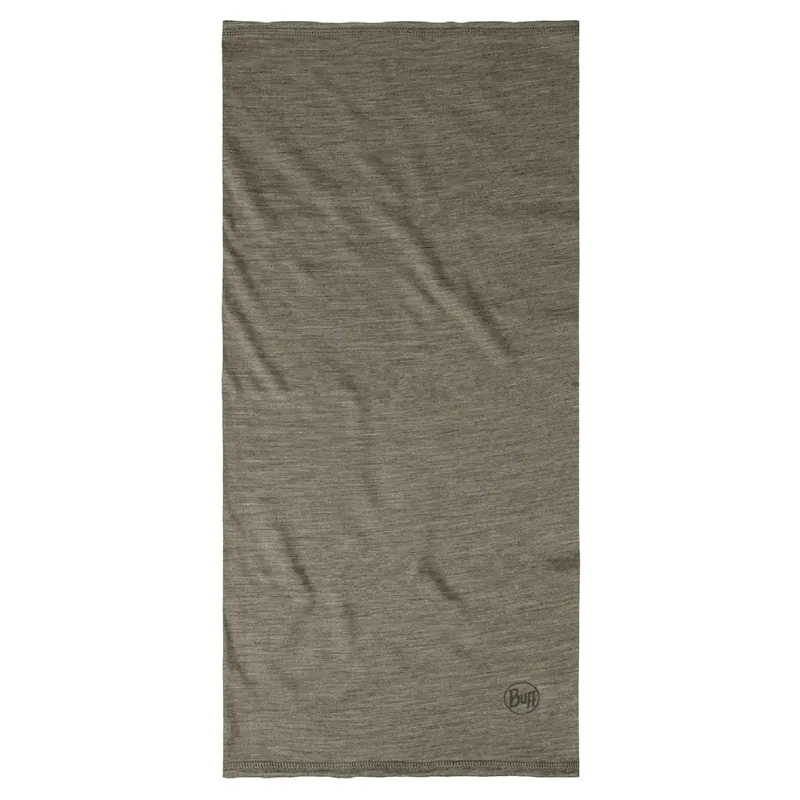 Zertifiziert Buff Buff Merino Lightweight Solid Taupe Gray