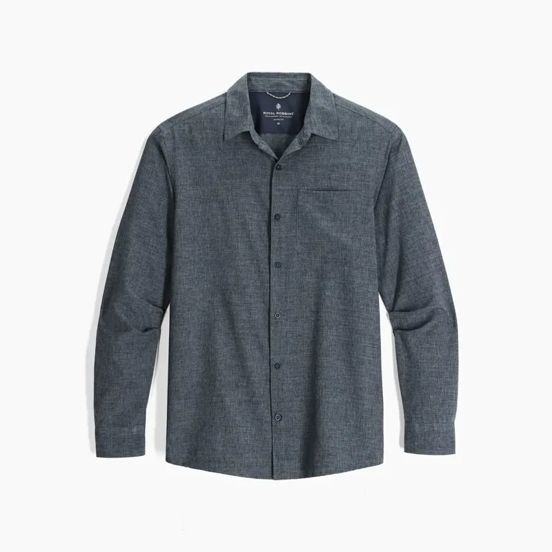 Royal Robbins Hemd - Amp Lite II Deep Blue Hthr Saisonangebot