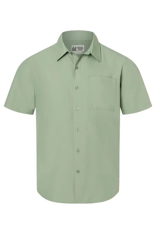 Marmot KurzarmhemdAirexchange Solarshield Agate Green Expressversand