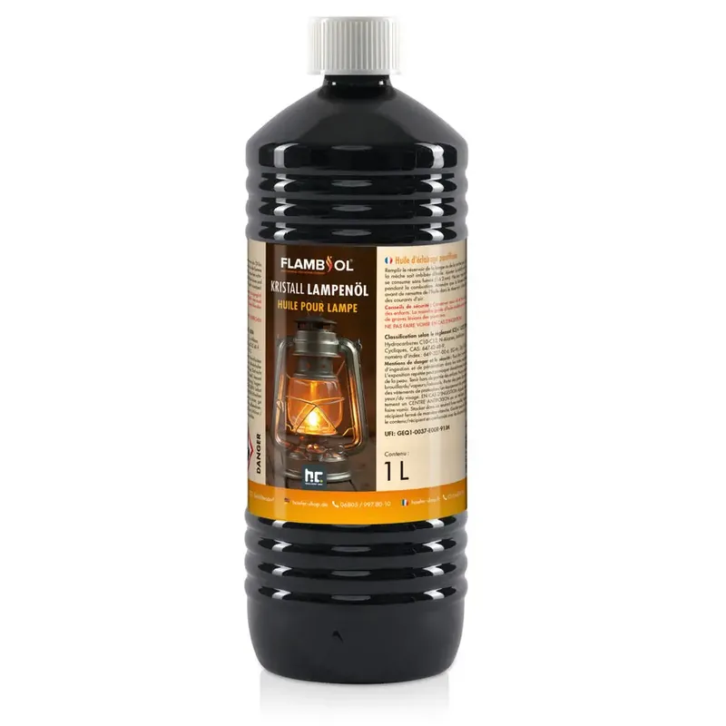 Höfer Chemie Lampenöl Hochrein Klar (Petroleum) 1L Geprüft