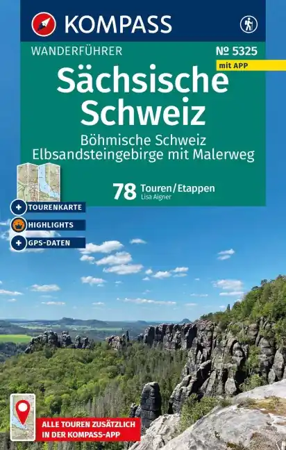 Kompass-Verlag WF 5325 Sächsische Schweiz Bestpreis