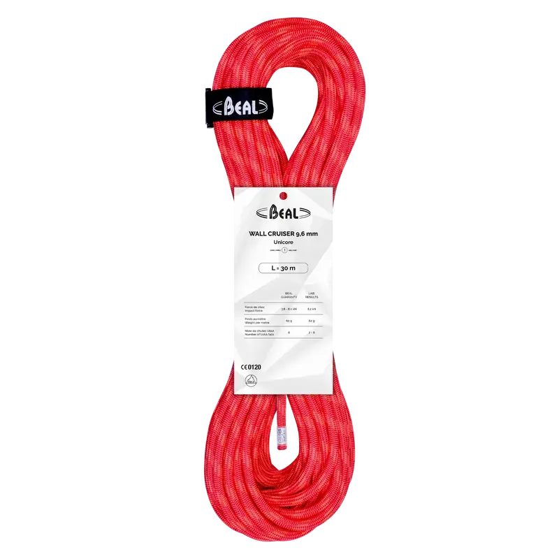 Beal Wall Cruiser UC 9,6mm x 50m Orange Echt