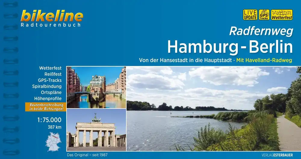 Echt bikeline Radfernweg Hamburg - Berlin