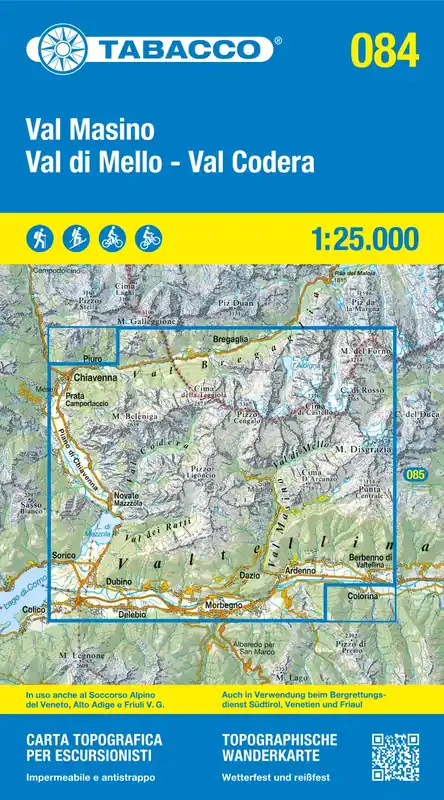 Top-Seller Tabacco WK 84 Val Masino Val di Mello - Val Codera