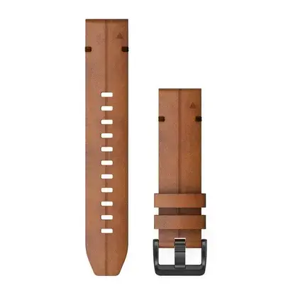 Garmin 26mm QuickFit Armband Leder braun Rabatt