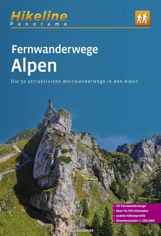 Nur Heute hikeline Fernwanderwege Alpen