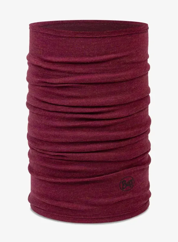 Zertifiziert Buff Merino Midweight Melange Tibetan Red